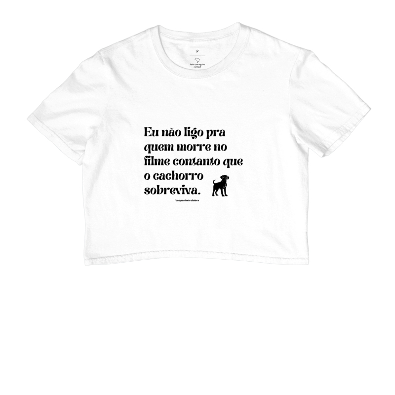 cropped/ eu não ligo
