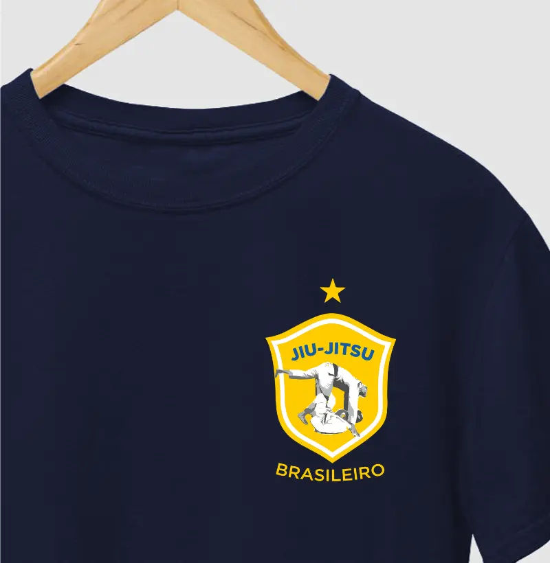 Jiu-jitsu brasileiro escudo - bolso