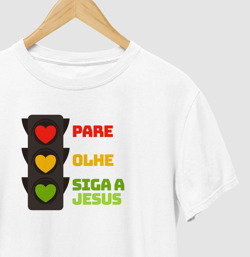 🚦 Pare, Olhe, Siga a Jesus – O Caminho da Vida ✨