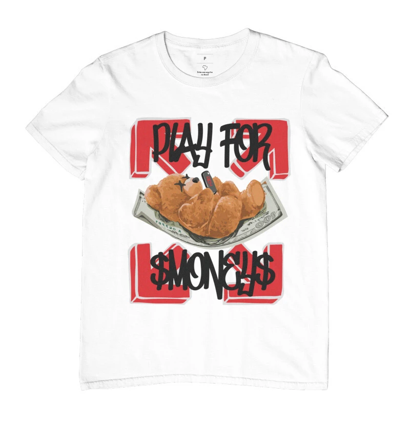 Camiseta Gamer Play for $money$