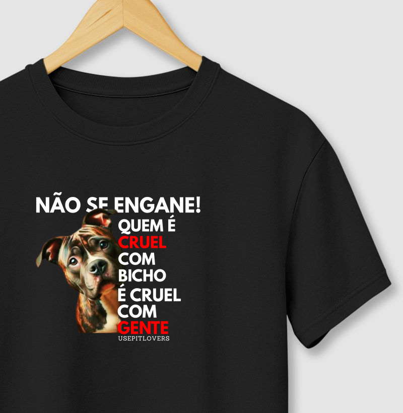 NÃO SE ENGANE! QUEM É CRUEL COM BICHO É CRUEL COM GENTE