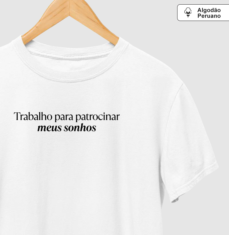 Trabalho para Patrocinar Meus Sonhos