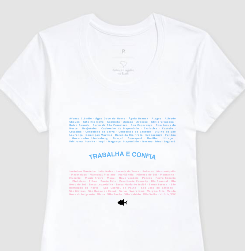 ES CidadeS Todas Formando Bandeira - Feminina - #27425