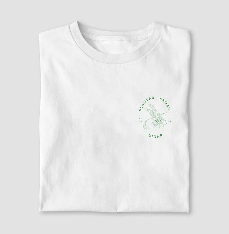 Camiseta Plantar Regar Cuidar