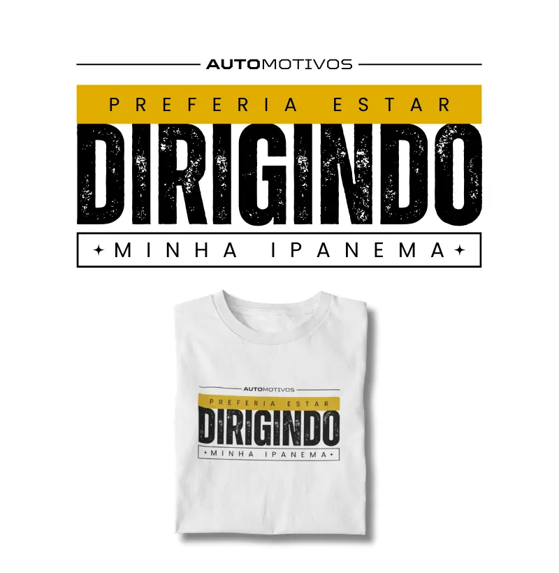 Preferia Estar Dirigindo Minha Ipanema 