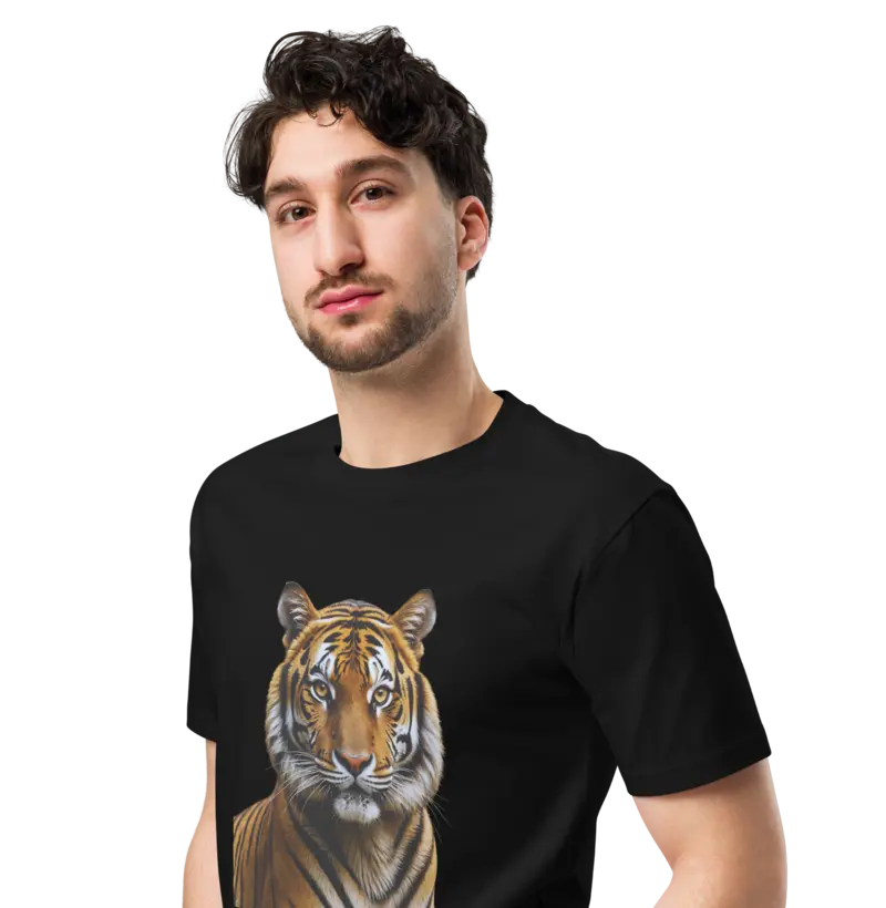 Camiseta Arquétipo Tigre: Força Interior e coragem indomável! 