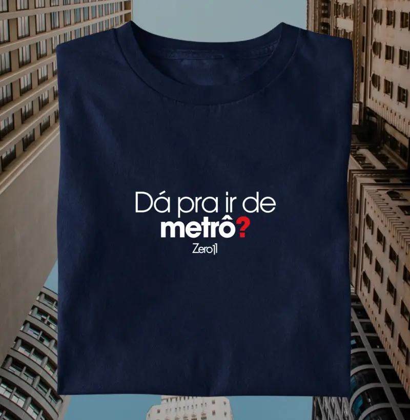 Dá pra ir de metrô?