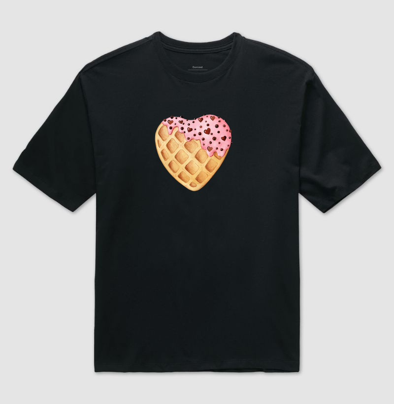 T-shirt coração doce