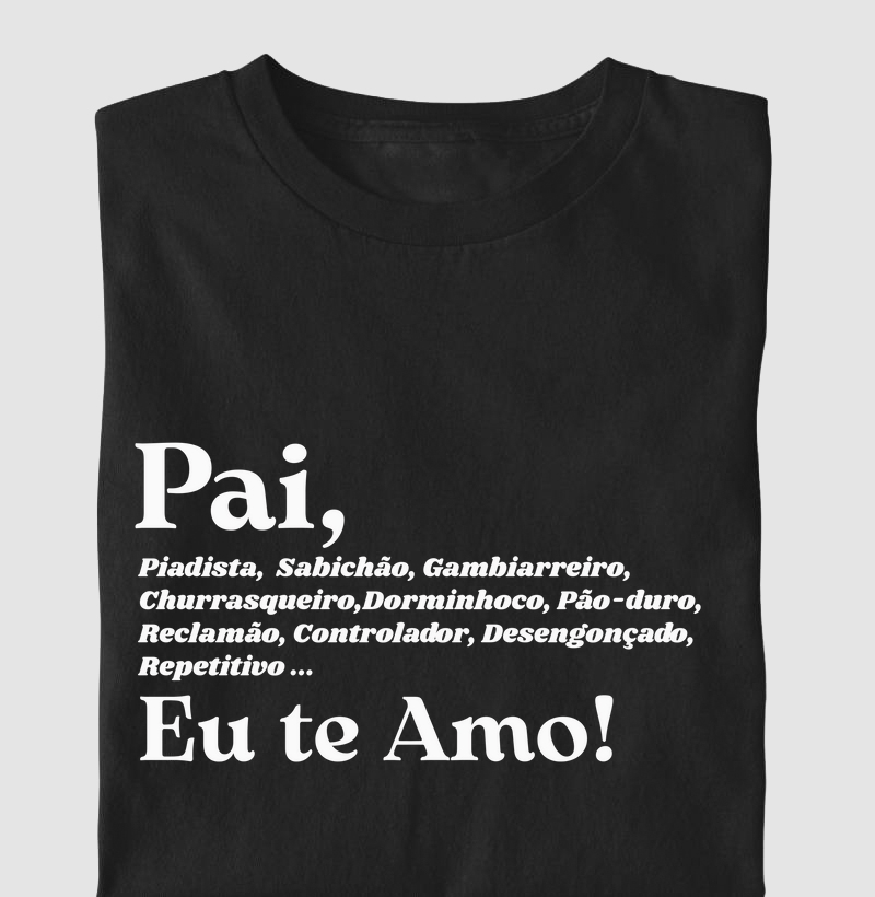 Pai te amo!