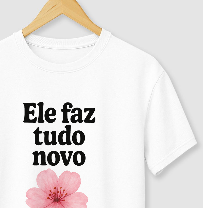 Ele faz tudo novo