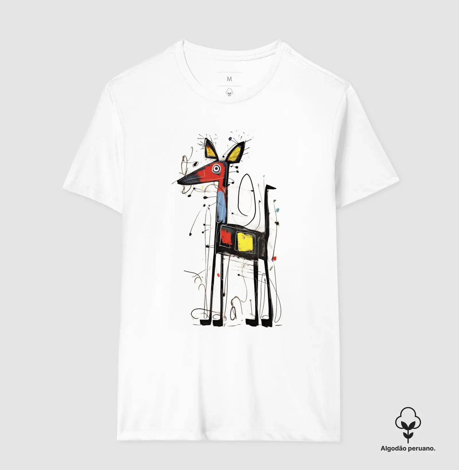 Borzoi Basquiat Style Premium