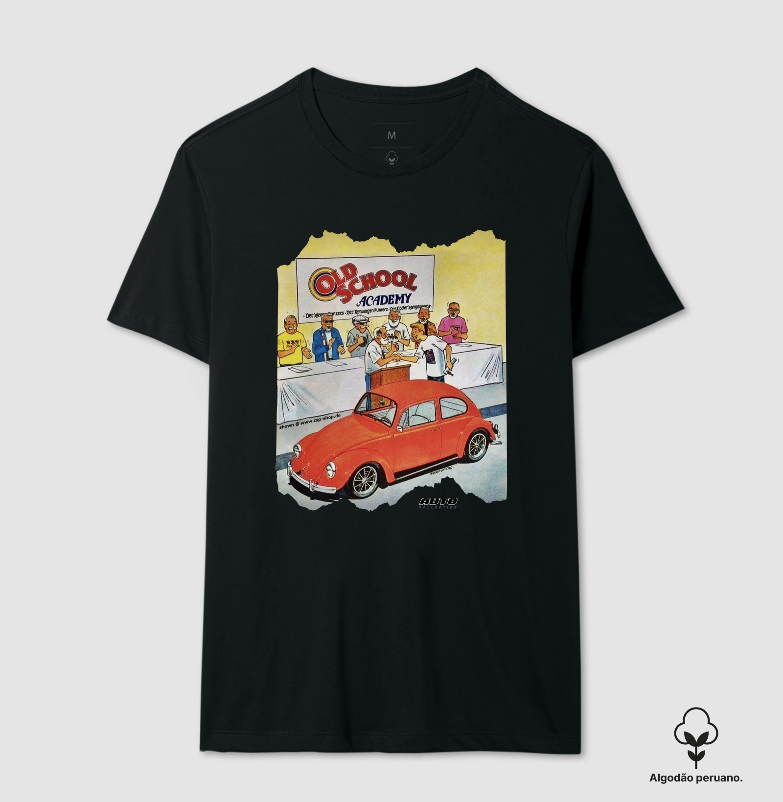 VW Old School Academy Illustration