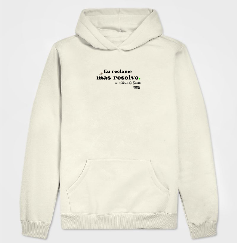 Hoodie Moletom Eu Reclamo mas Resolvo - Oxóssi Maria Patuá