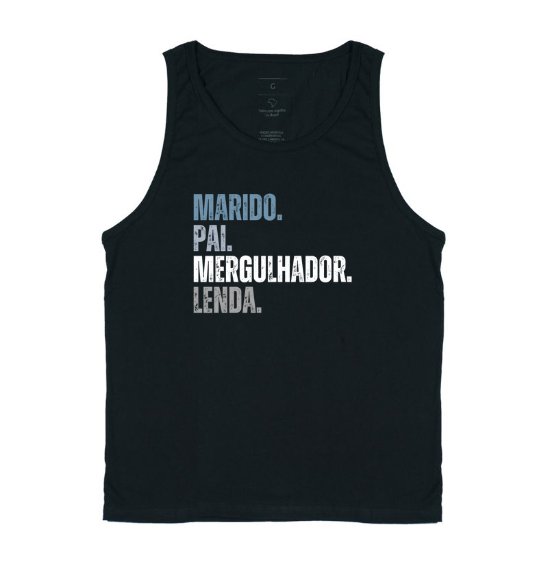 Marido Pai Mergulhador Lenda
