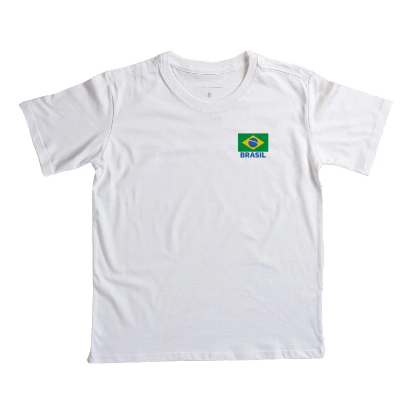 Camiseta Infantil Voleibol Brasil