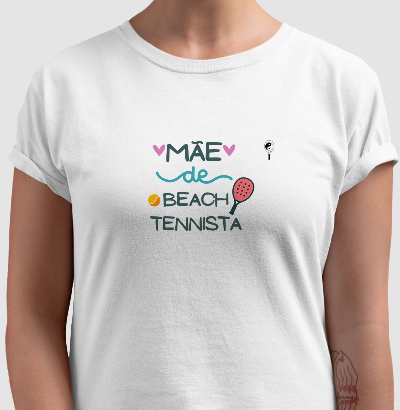Mãe de Beach Tennista