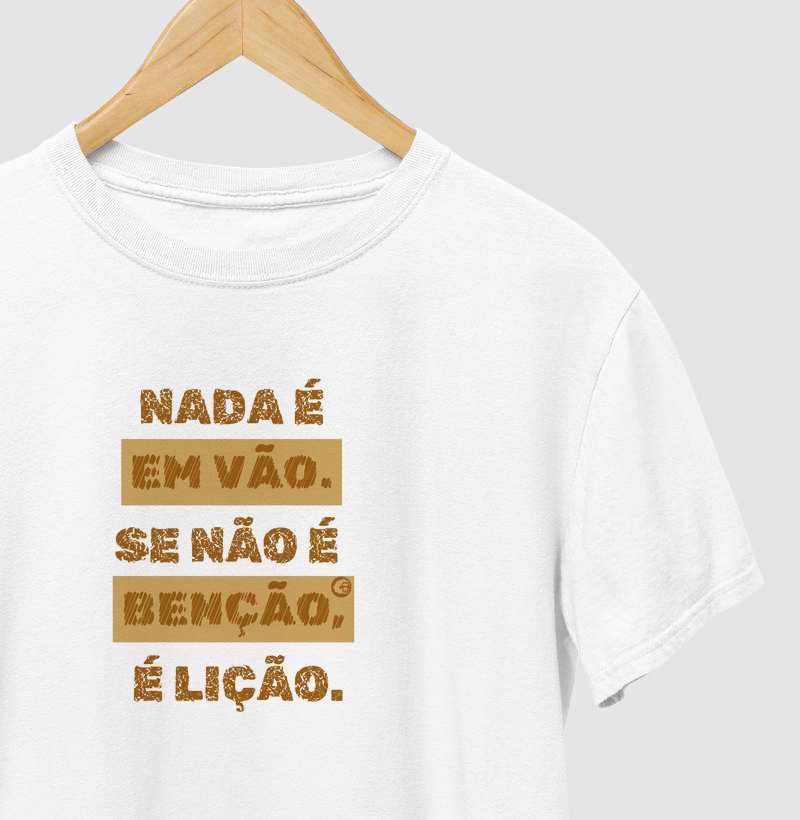 Nada é em vão