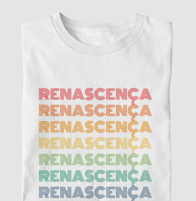 Renascença Letreiro Retrô