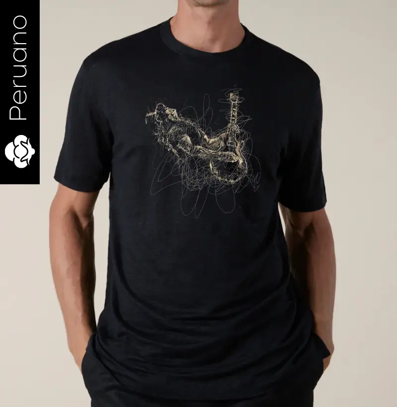 Guitar God Silhouette