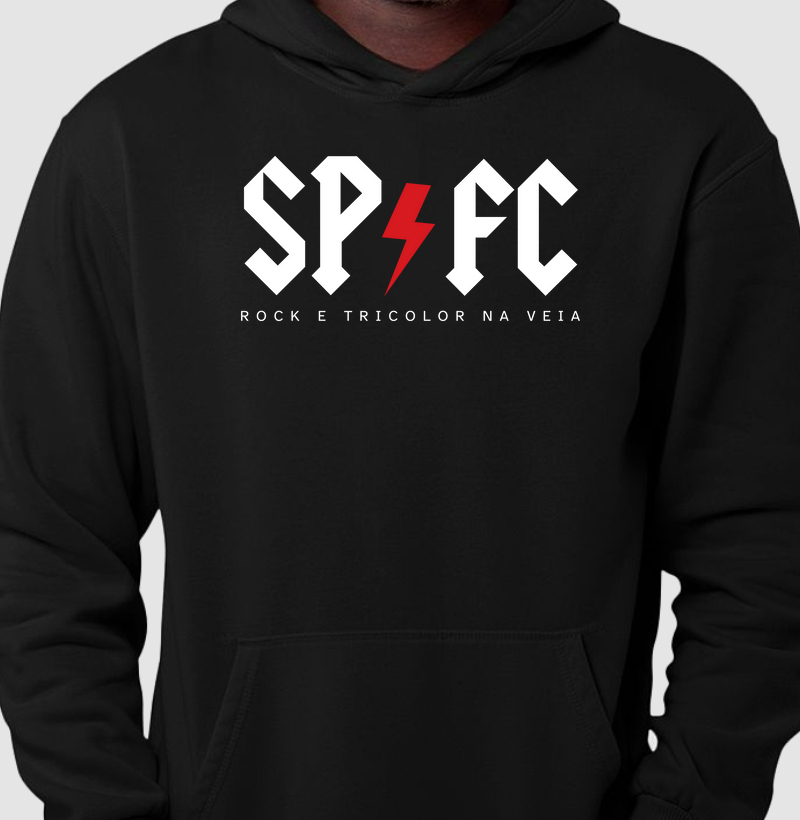 Moletom Hoodie SPFC Rock 2