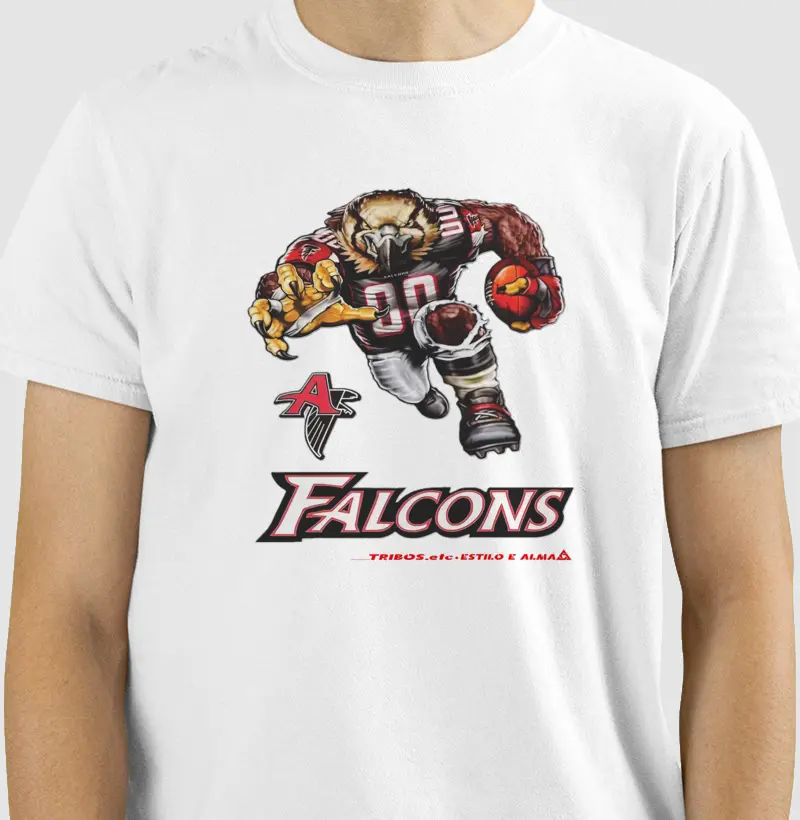 CAMISETA RESERVA.INK MASCULINA E FEMININA TRIBOS.etc  NFL FALCONS