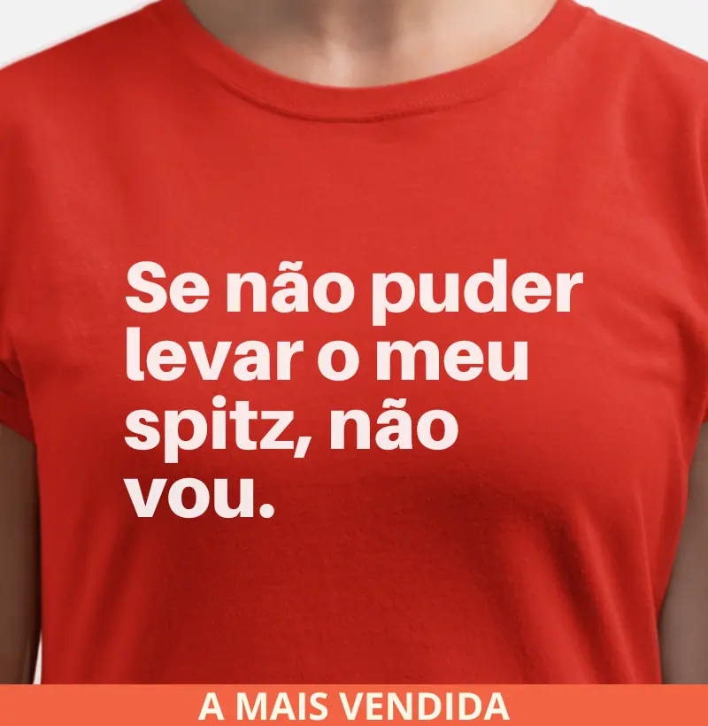 Se não puder levar o meu spitz, não vou