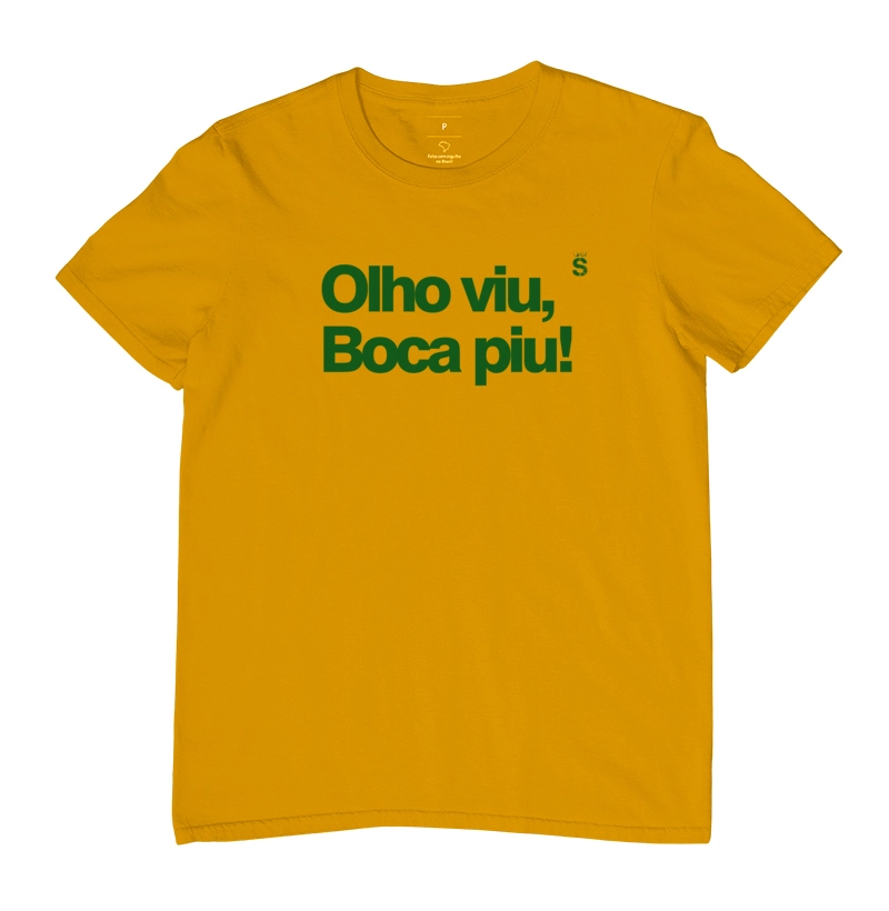 Olho viu boca piu