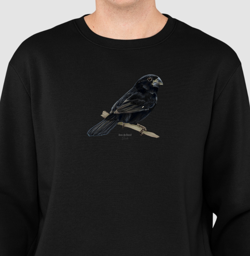 Aves do Brasil - Bicudo - Moletom