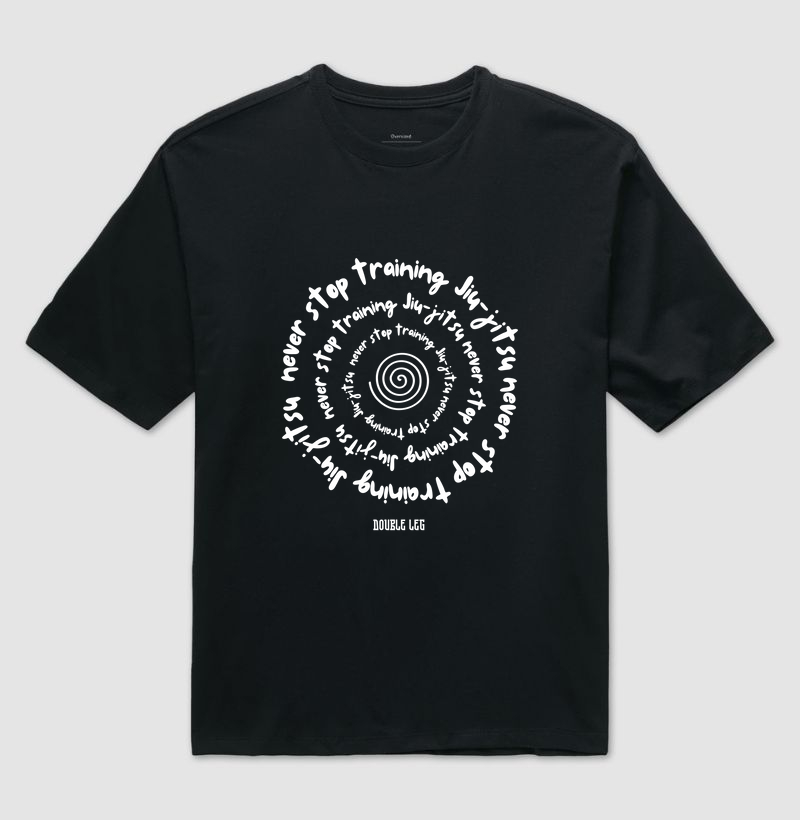 Nunca pare de treinar Jiu-jitsu