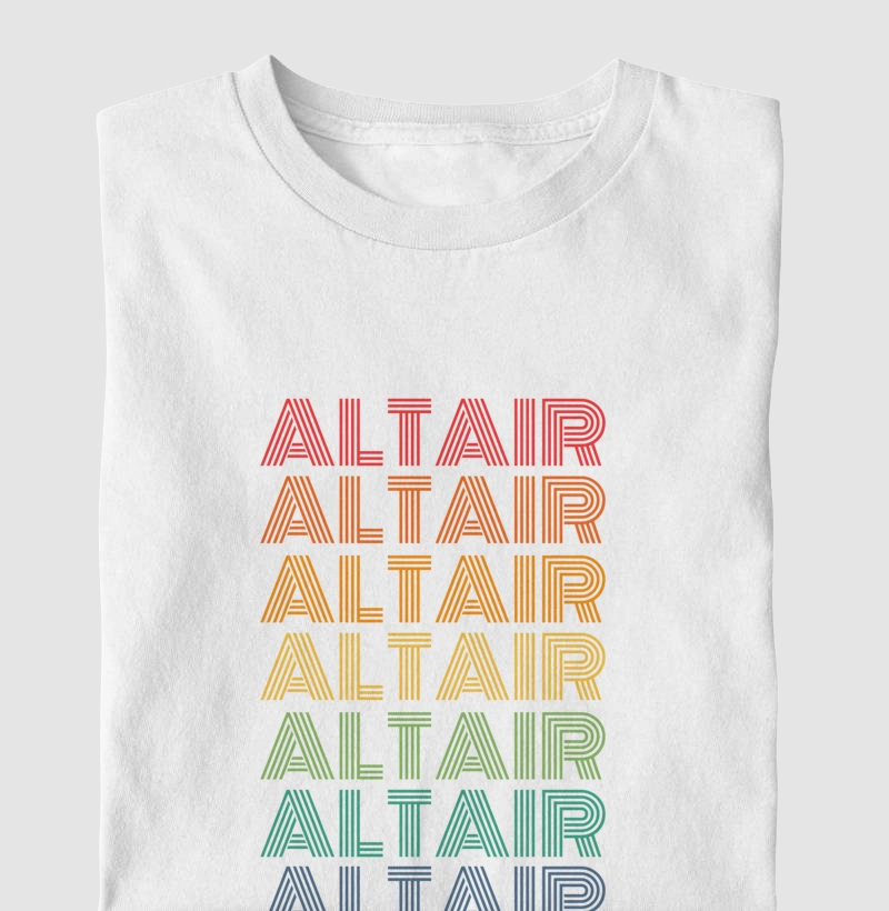 Altair Letreiro Retrô