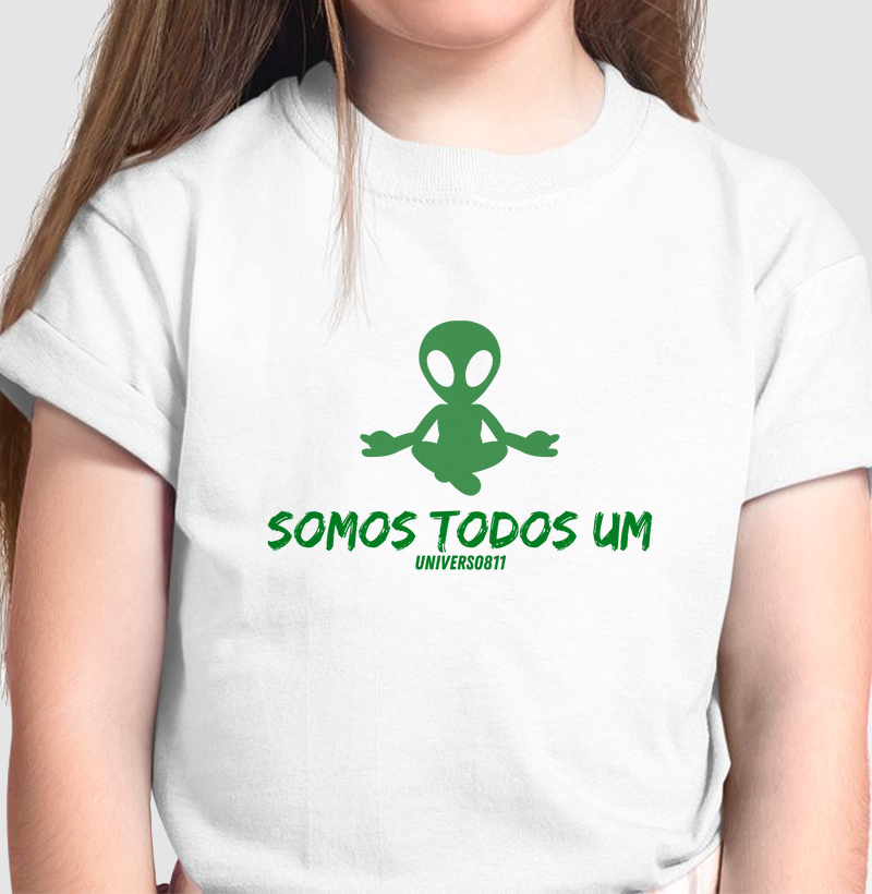 CAMISETA INFANTIL - SOMOS TODOS UM