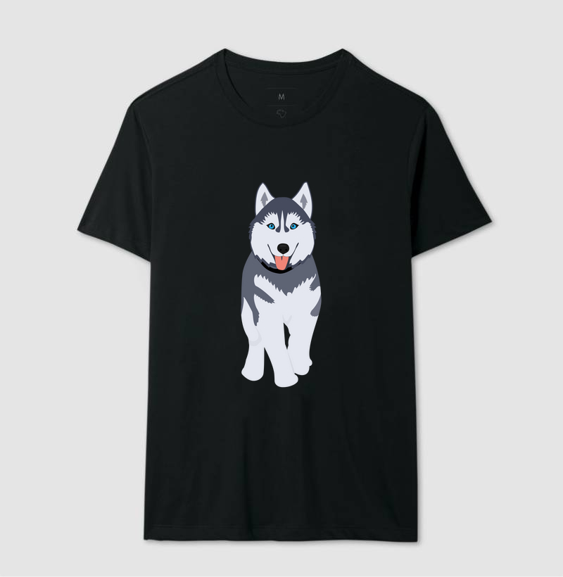 Camiseta Husky Siberian 