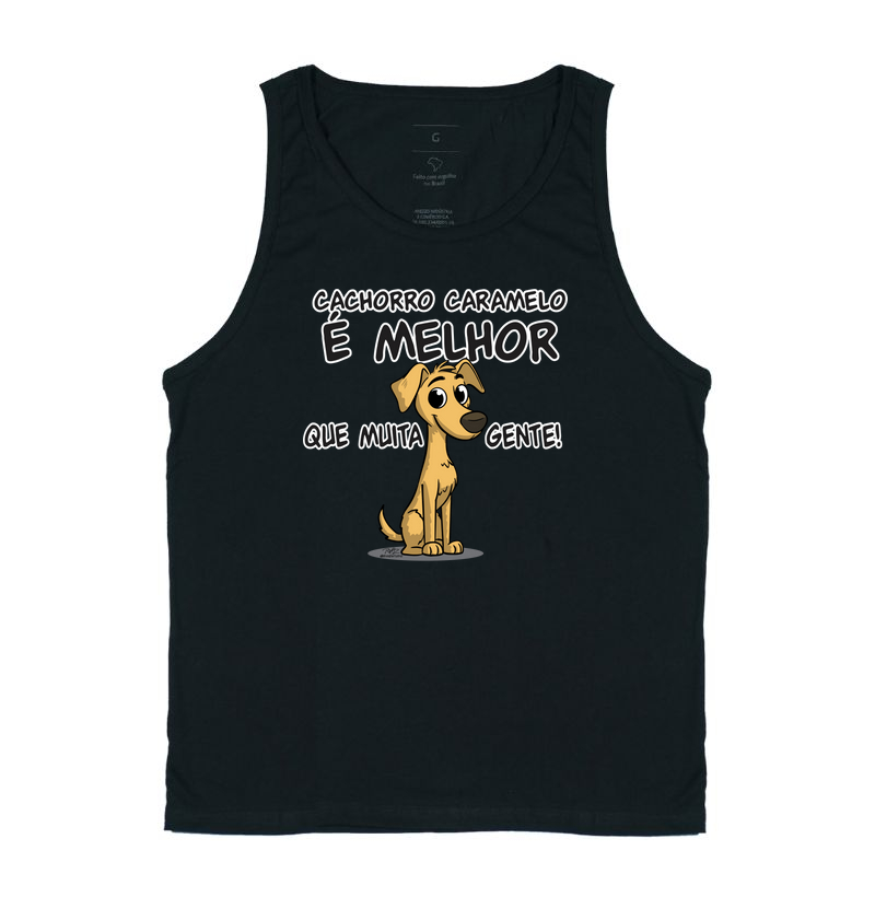 Camiseta Cachorro Caramelo