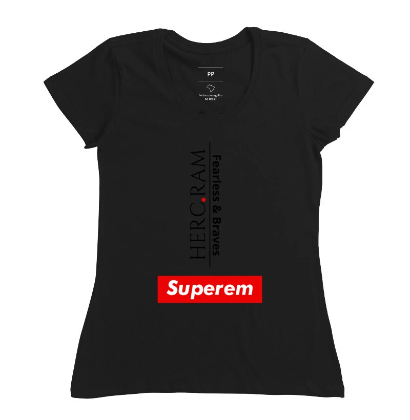 Camiseta Feminina Herc.Ram Superem 