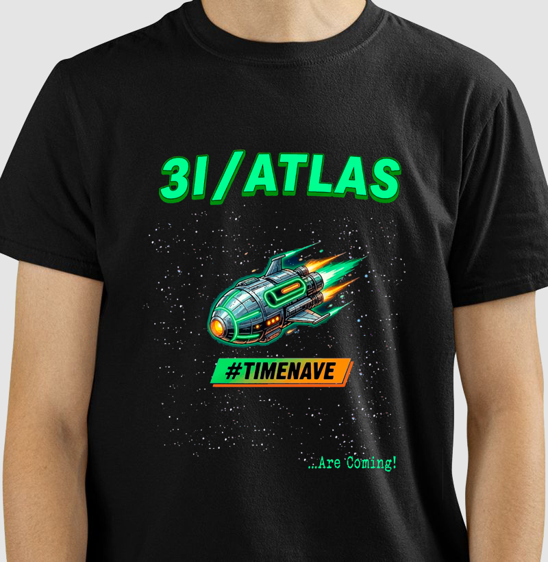 Camiseta 3i/Atlas - Edição1  #TimeNave