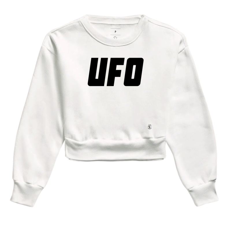 Cropped Moletom Logo UFO 3