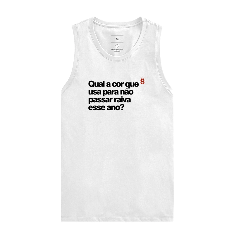 Qual a cor que usa para não passar raiva esse ano