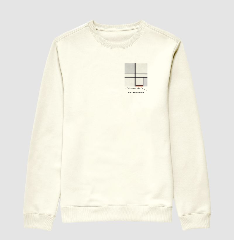 Composition Gray-Red (1935) Minimalista - Mondrian