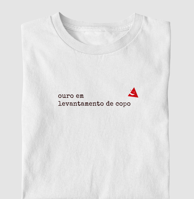 Ouro em Levantamento de Copo