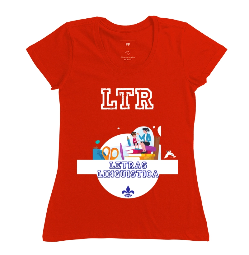 Camiseta Tshirt Letras Linguística 0058