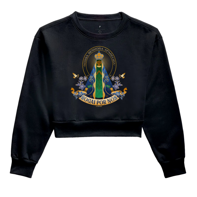 Nossa Senhora Aparecida - efeito pintura texturizada