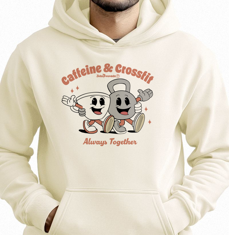 Moletom Caffeine & Crossfit
