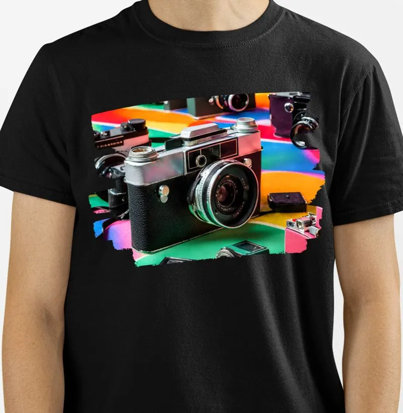 CAMISETA COLEÇÃO CAMERAS 7MA ARTE