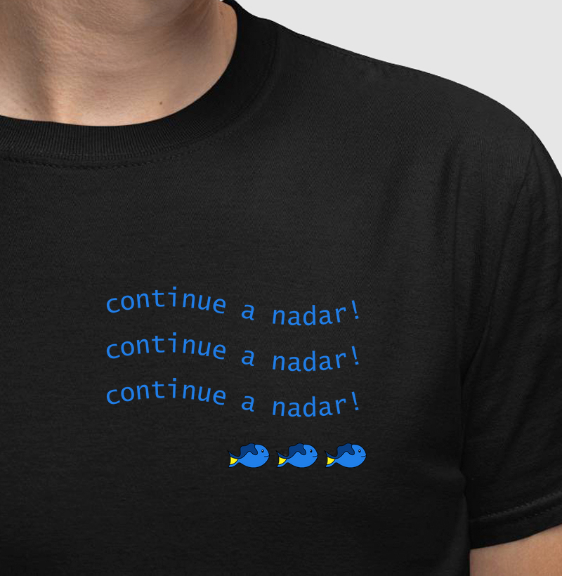 Camiseta CONTINUE