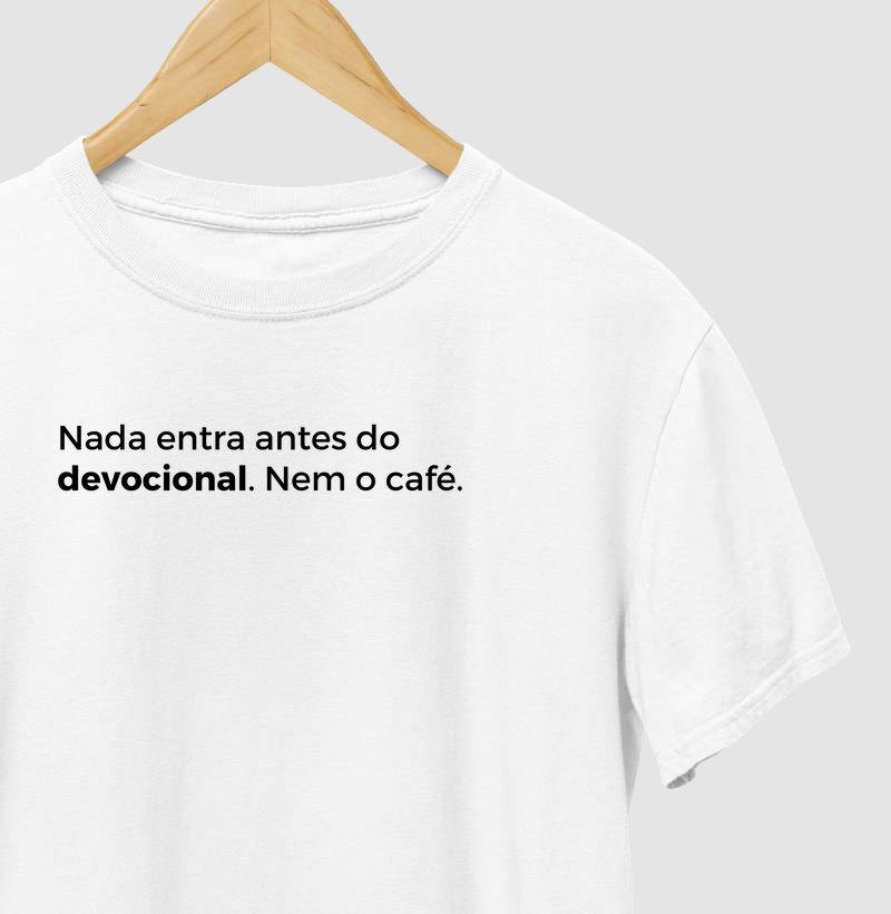 Nada antes do devocional