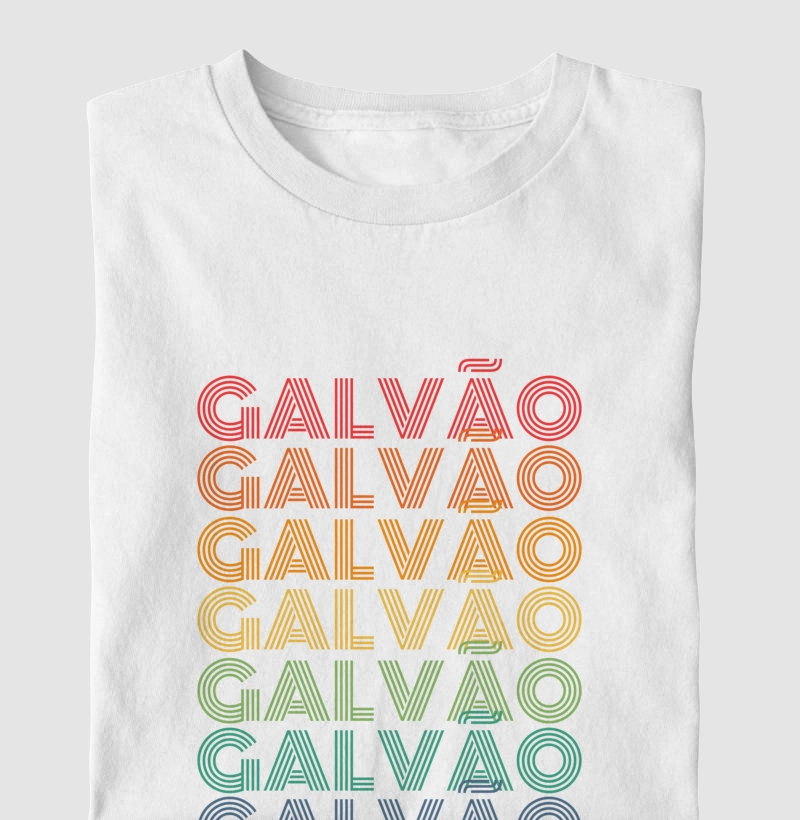 Galvão Letreiro Retrô