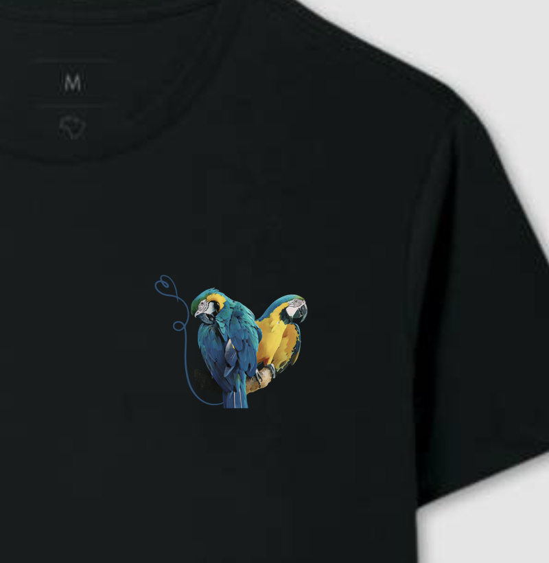 Camiseta - Apaixonados Araras