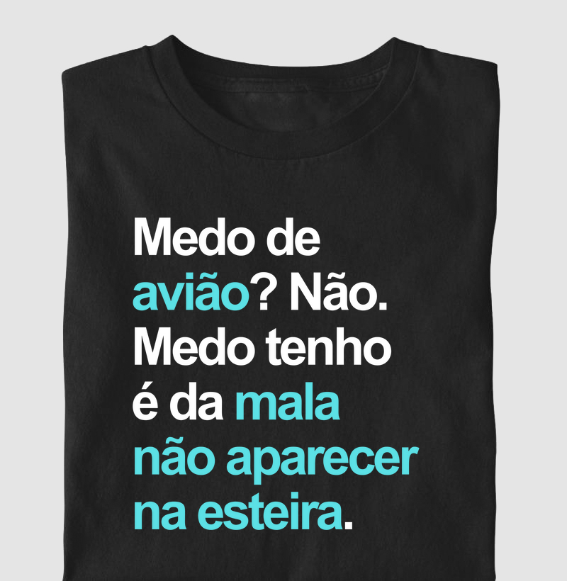 Mala não aparecer na esteira