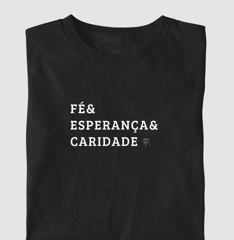 fé, esperança e caridade
