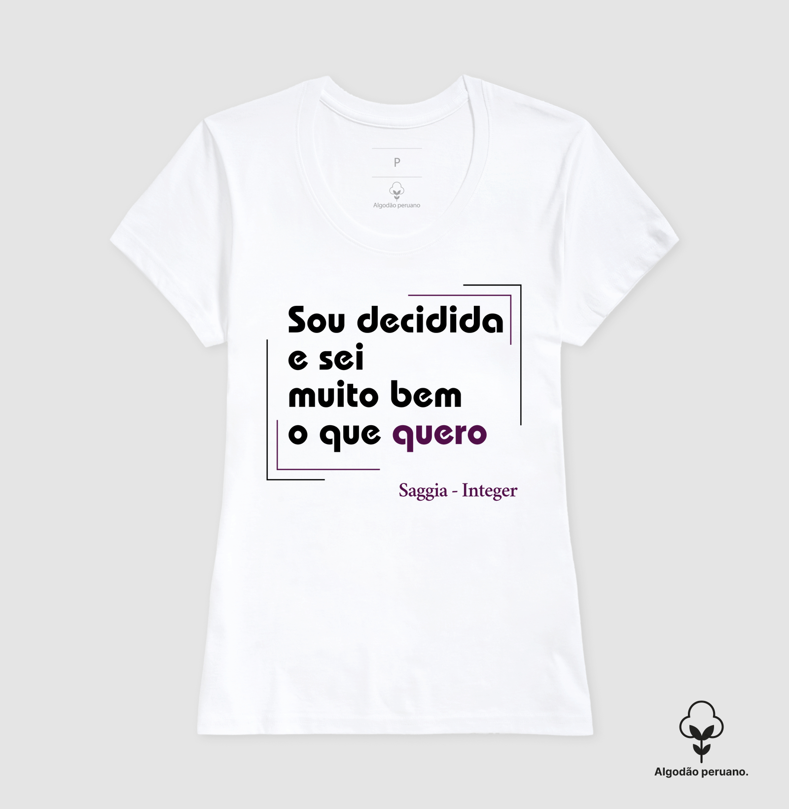 Camiseta Pima Love Conquistare 0103 - Femme